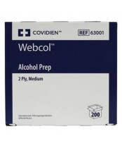 Webcol 70% Alcohol Preps 